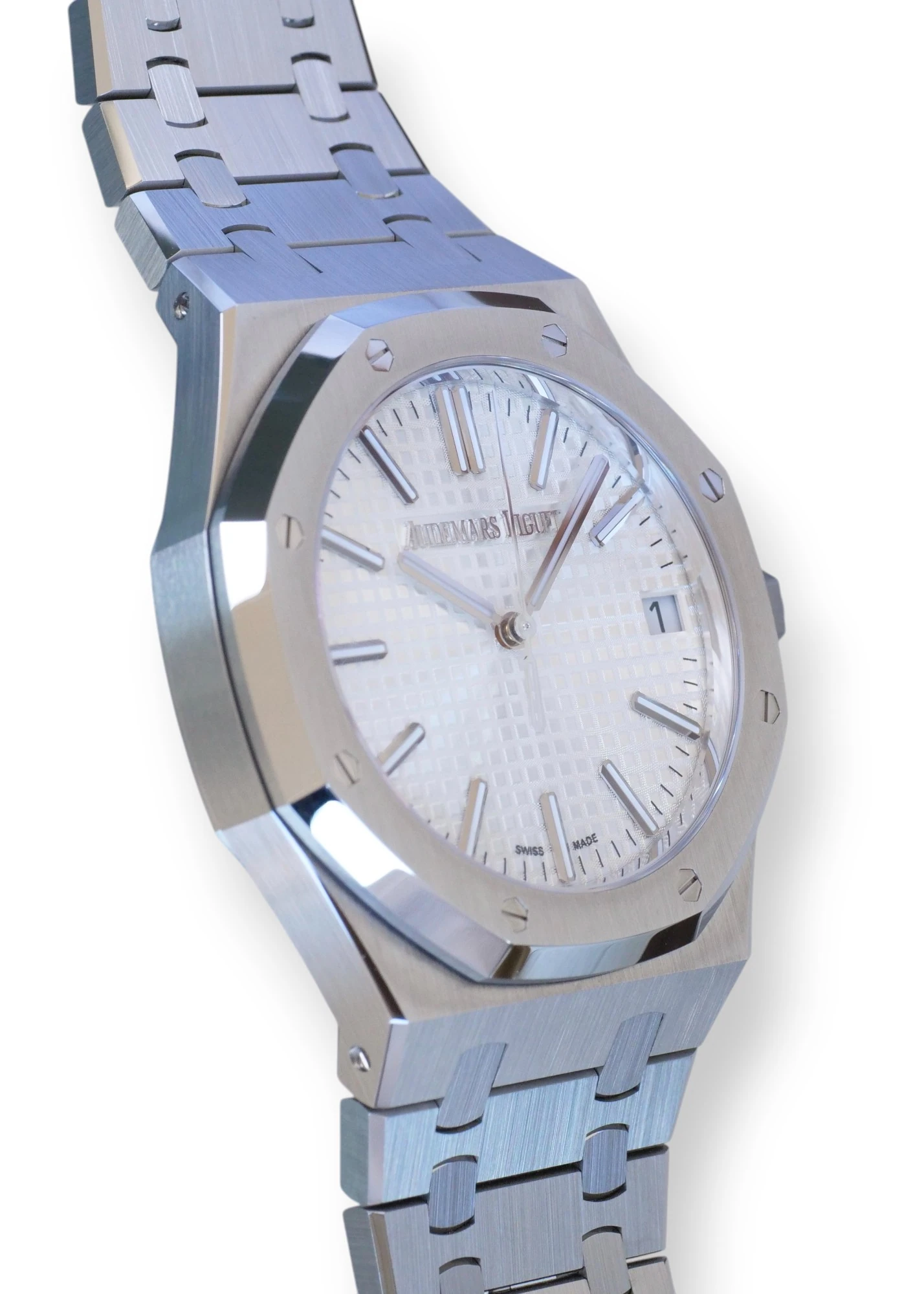 Ap Royal Oak 15510st white dial 2023 full set