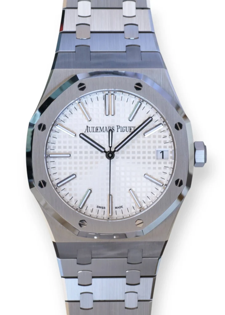 Ap Royal Oak 15510st white dial 2023 full set