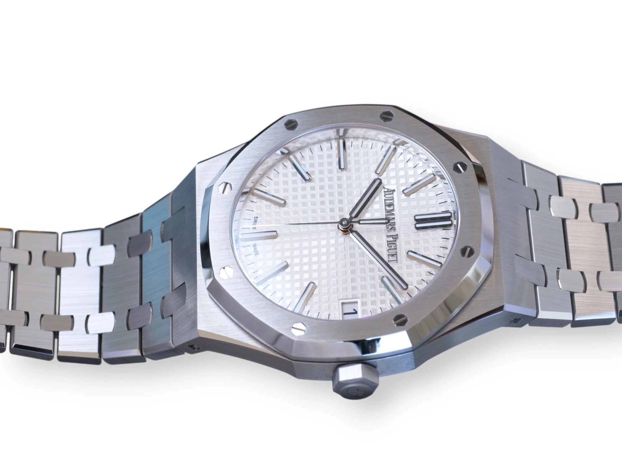 Ap Royal Oak 15510st white dial 2023 full set