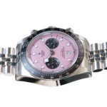 Tudor Black Bay Chrono Pink Dial Full Box set with papers at calibre24