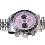 Tudor Black Bay Chrono Pink Dial Full Box set with papers at calibre24