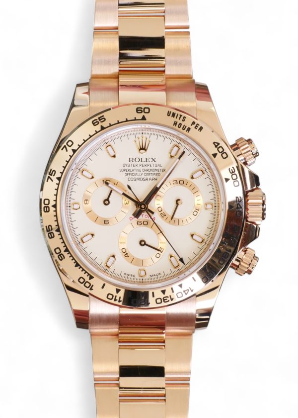 Rolex Daytona 18ct Everose Gold