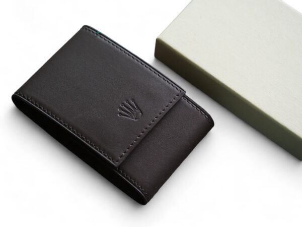 Rolex Travel Pouch brown Leather