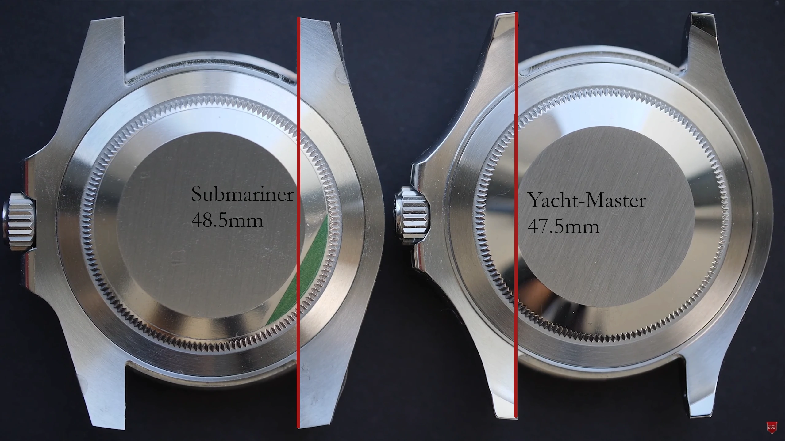 Rolex Submariner vs Rolex Yacht-Master case Height