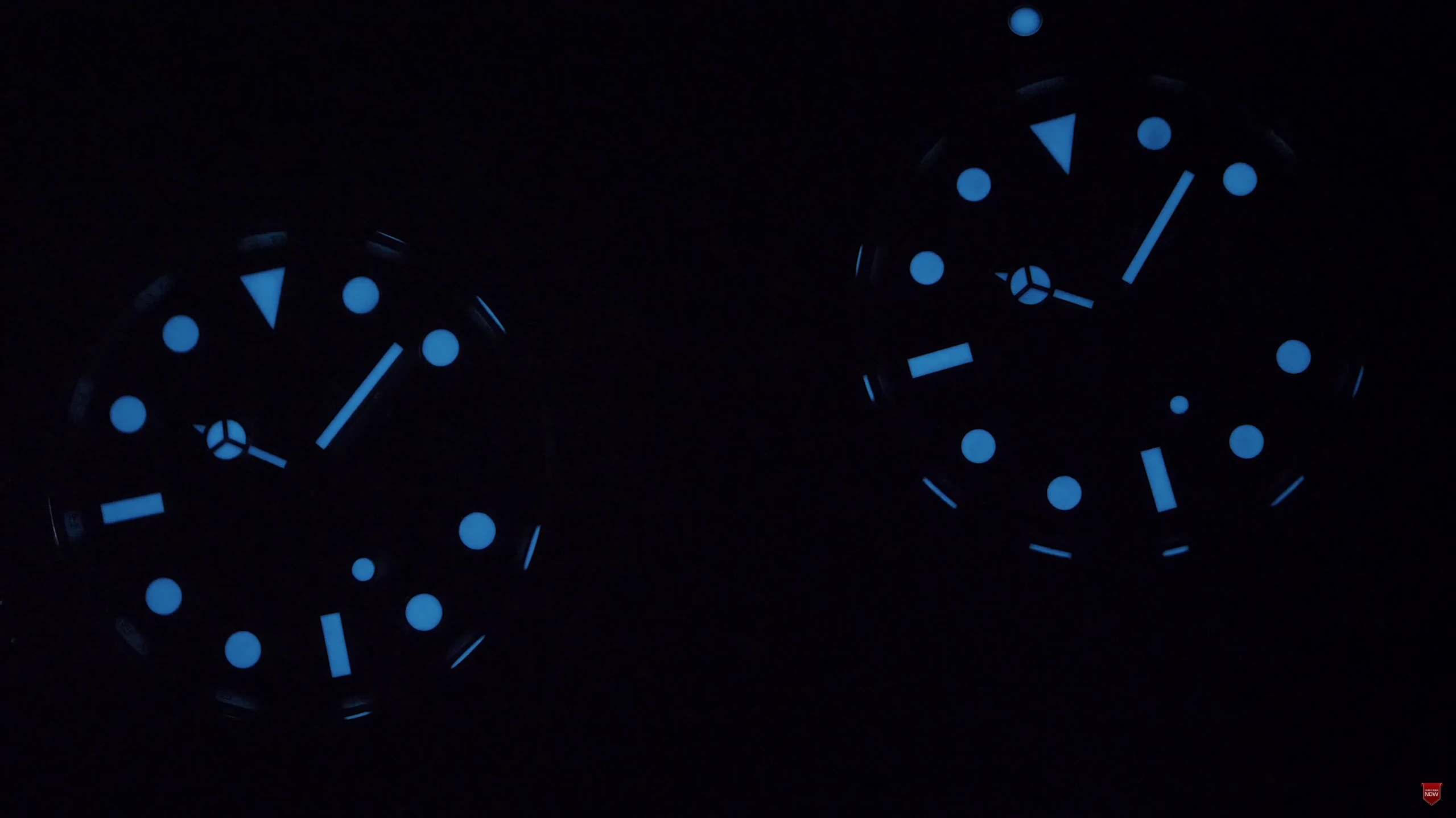 lume shot Rolex Submariner Vs Rolex Yacht Master