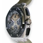 Audemars Piguet Royal Oak 43 Smoked Taupe dial 26420SO side crown