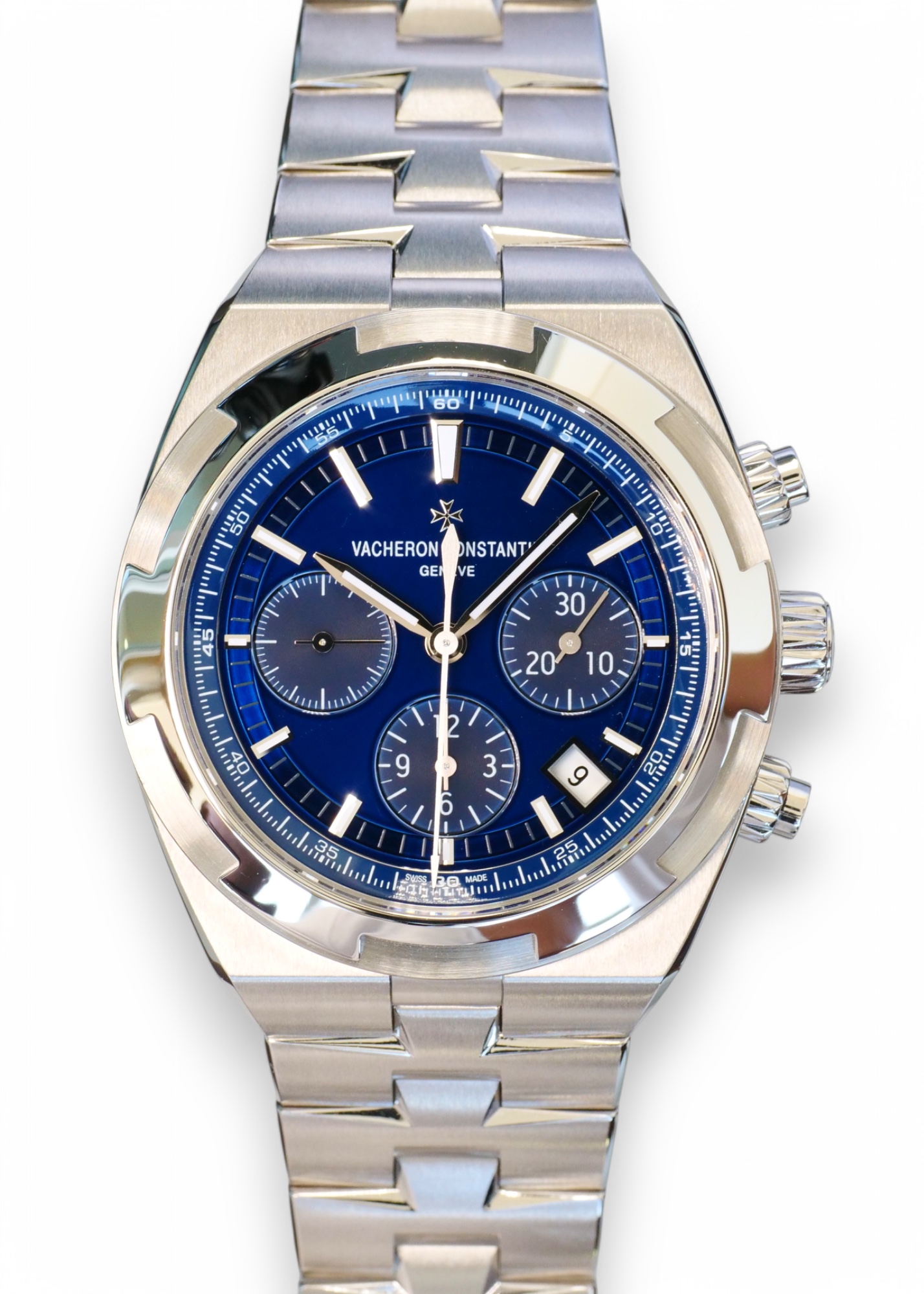 Vacheron Constantin Overseas Chronograph Blue Dial 5500V