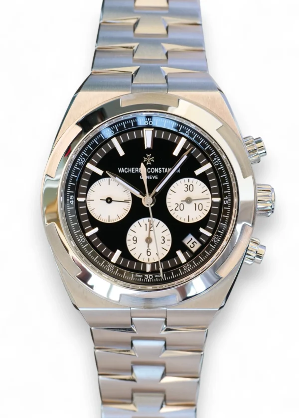 Vacheron Constantin Overseas Chronograph Black Lacquered Dial 5500V