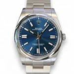 Rolex Oyster Perpetual 41 Bright Blue Dial model 124300