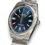 Rolex Oyster Perpetual 41 Bright Blue Dial model 124300