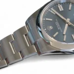 Rolex Oyster Perpetual 41 Bright Blue Dial model 124300