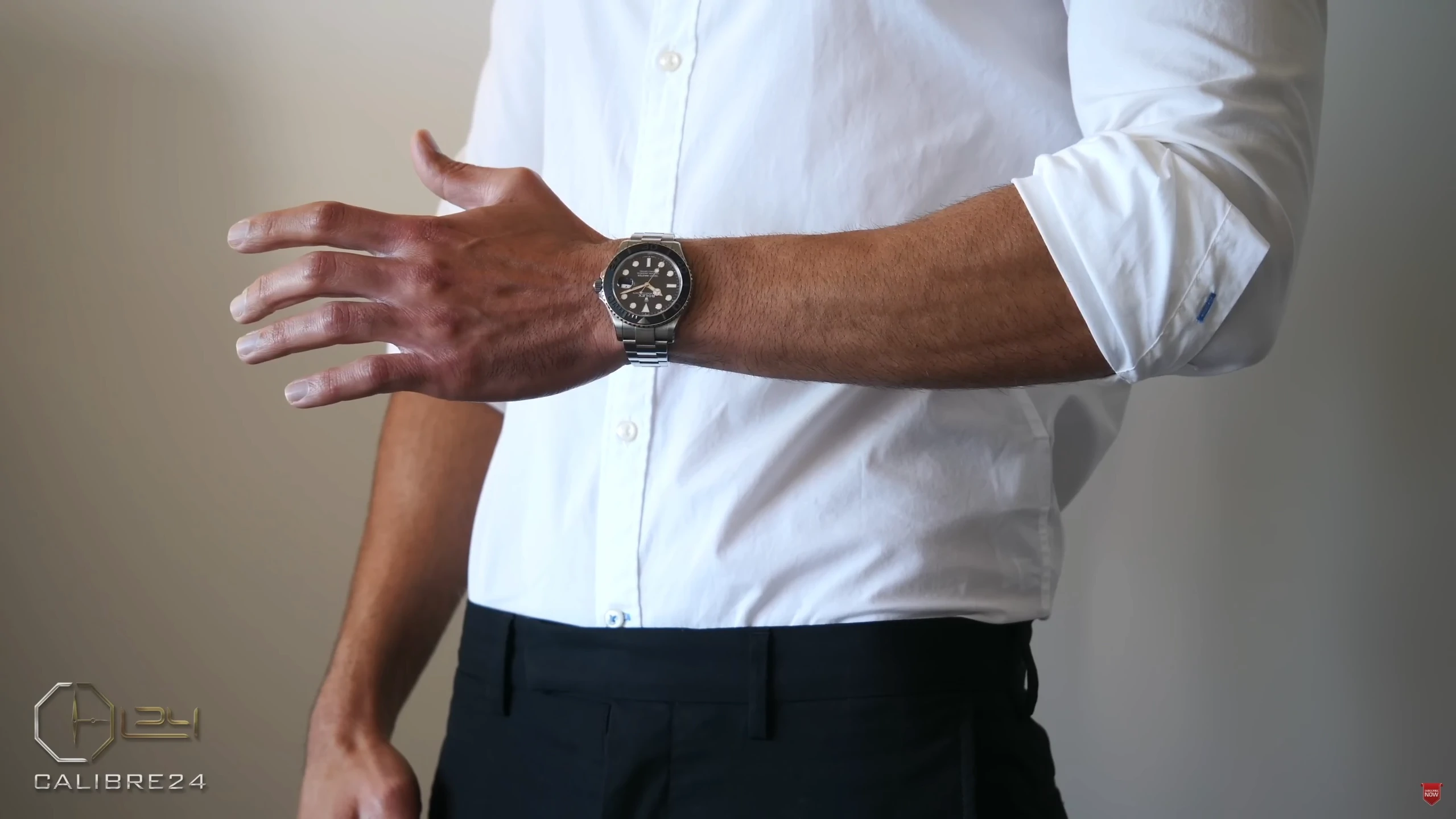 Rolex Yacht-Master 42 Titanium showing its wristability