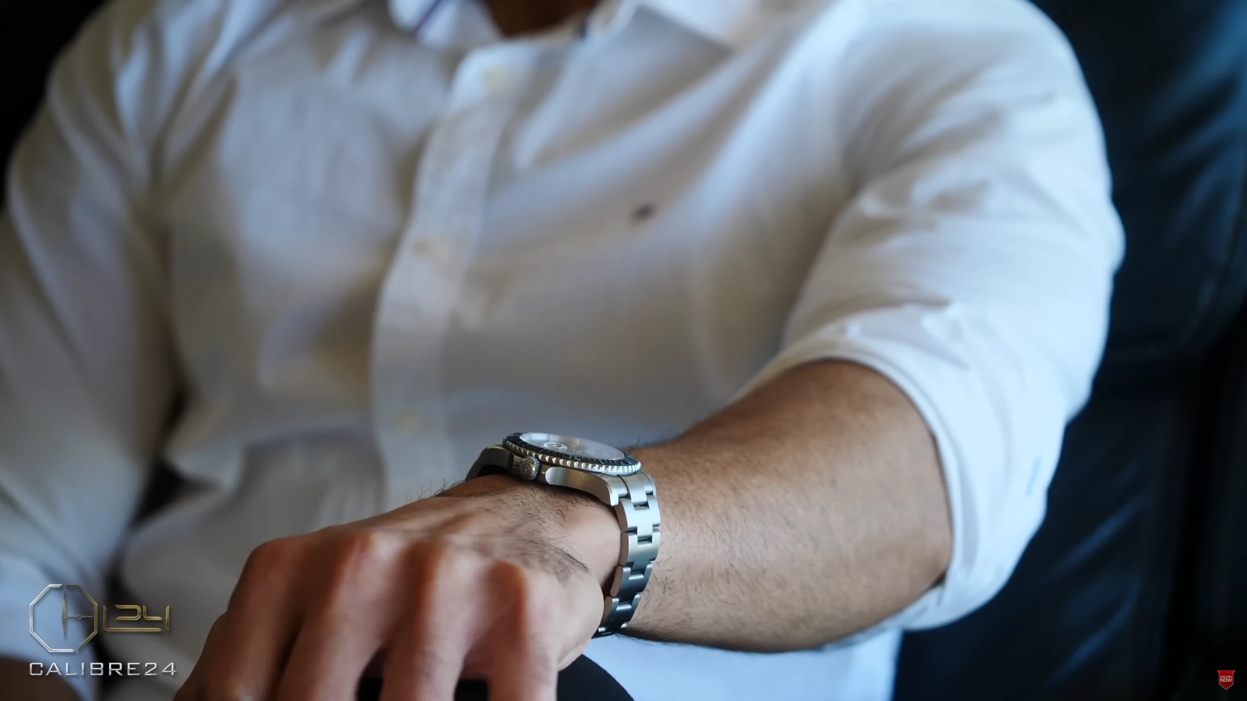 Rolex yacht-master front wrist