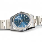 Rolex Oyster Perpetual 34 blue dial jubilee bracelet