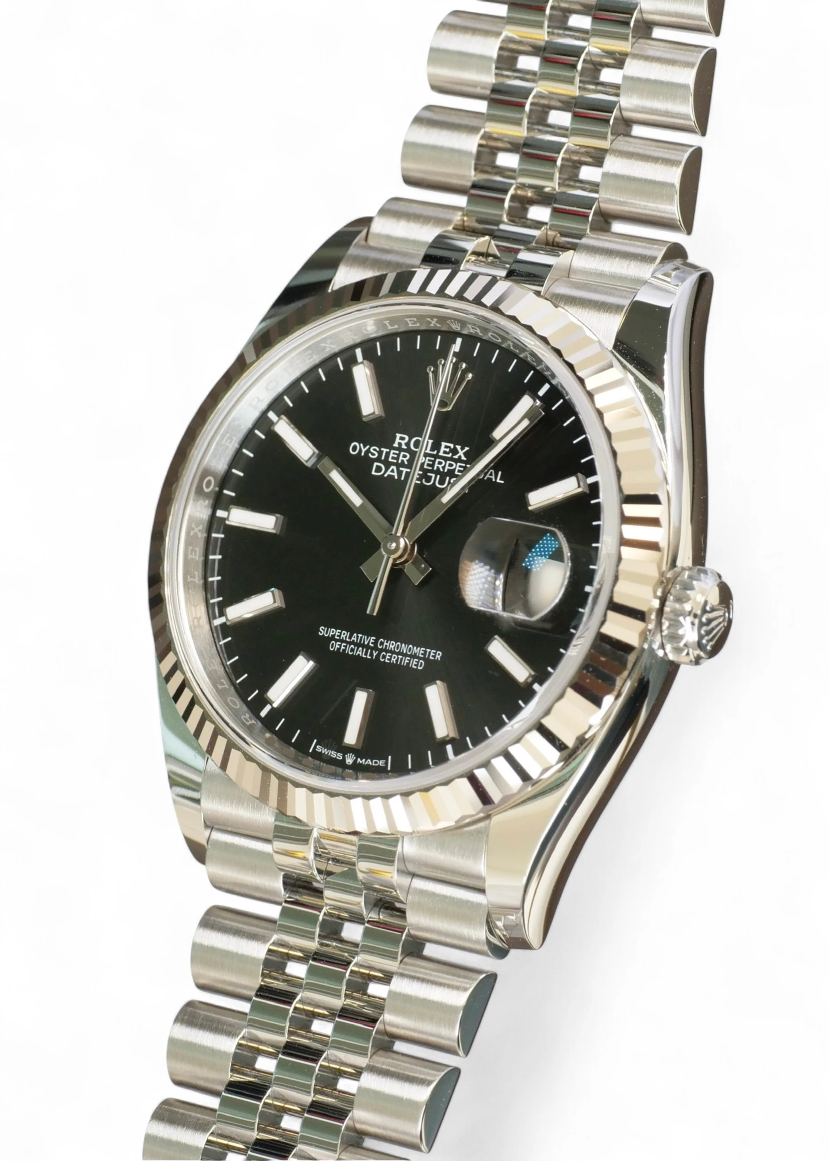 Rolex Datejust 36 Bright Black Dial