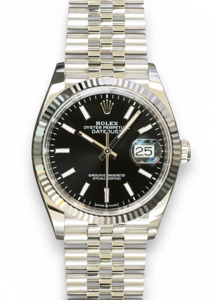 Rolex Datejust 36 Bright Black Dial