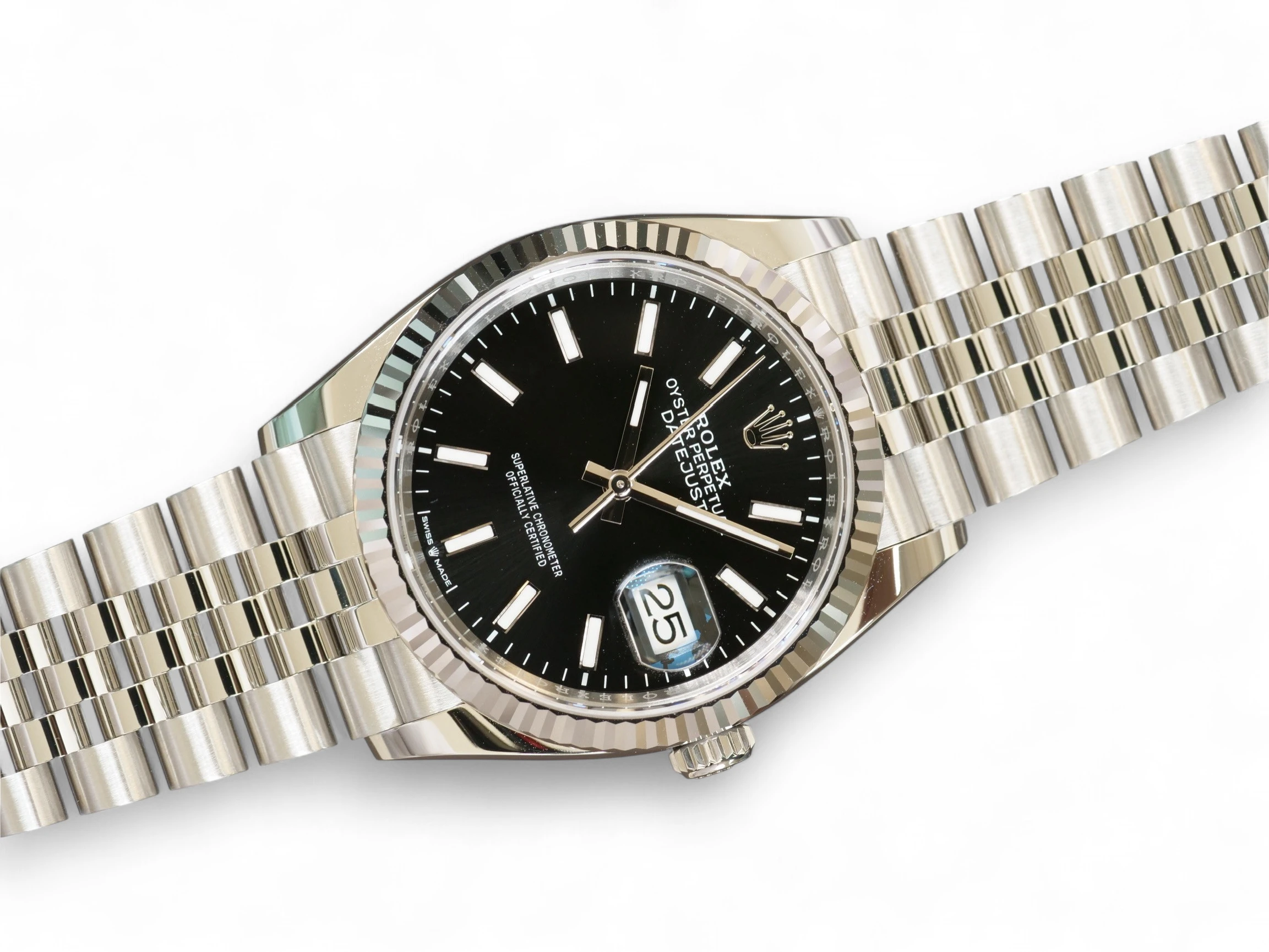 Rolex Datejust 36 Bright Black Dial