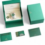 Rolex Oyster Perpetual 41 Green Dial Brand New for sale calibre24