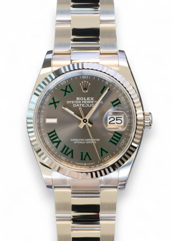 ROLEX Datejust 36 Wimbledon Dial
