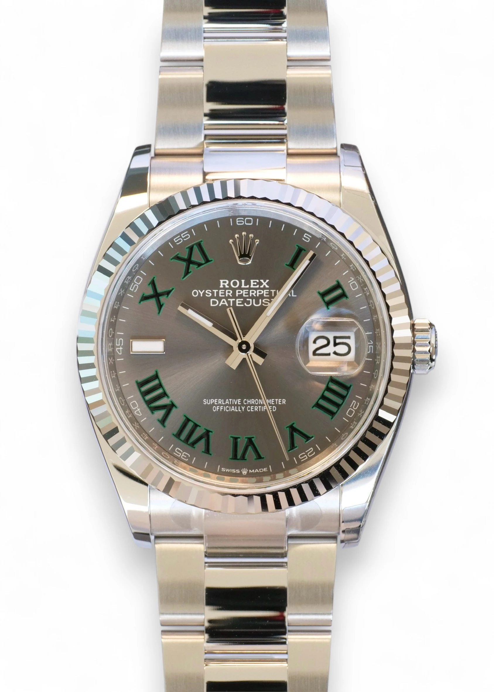 ROLEX Datejust 36 Wimbledon Dial