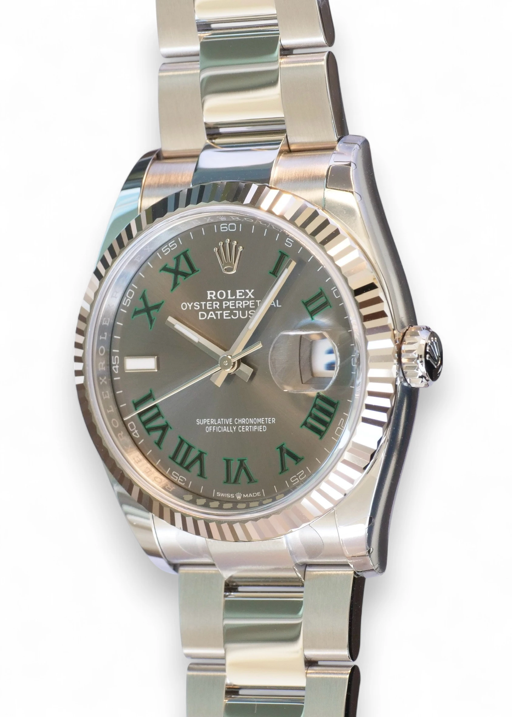 ROLEX Datejust 36 Wimbledon Dial for sale