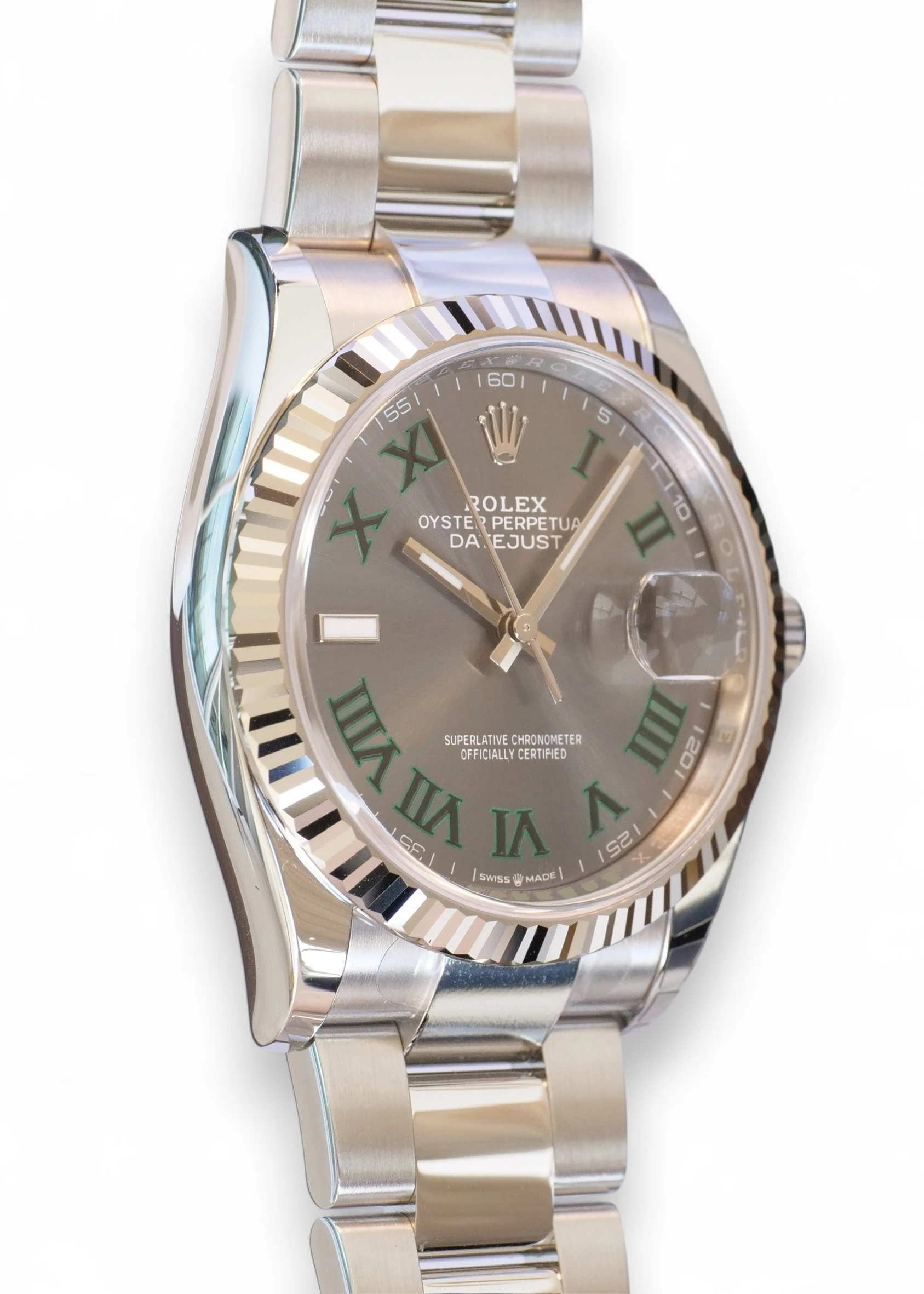 ROLEX Datejust 36 Wimbledon Dial for sale