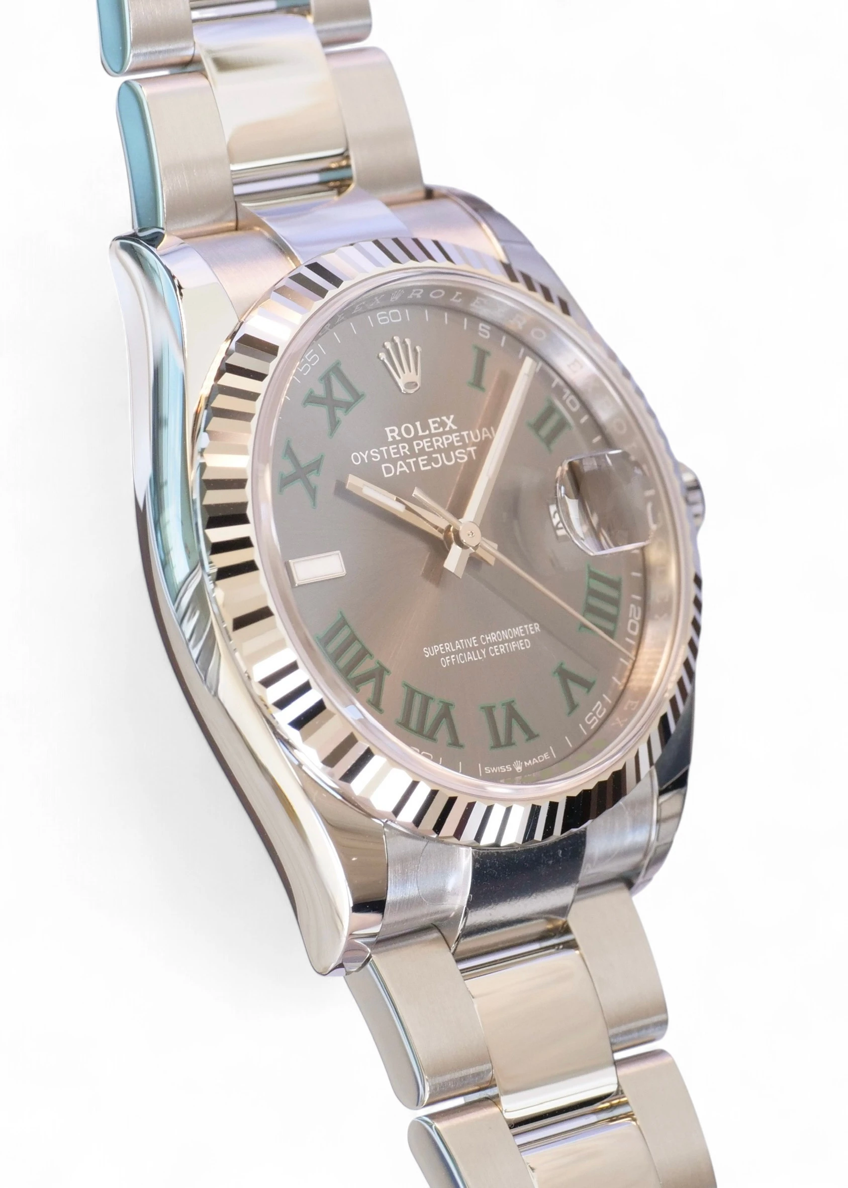 ROLEX Datejust 36 Wimbledon Dial