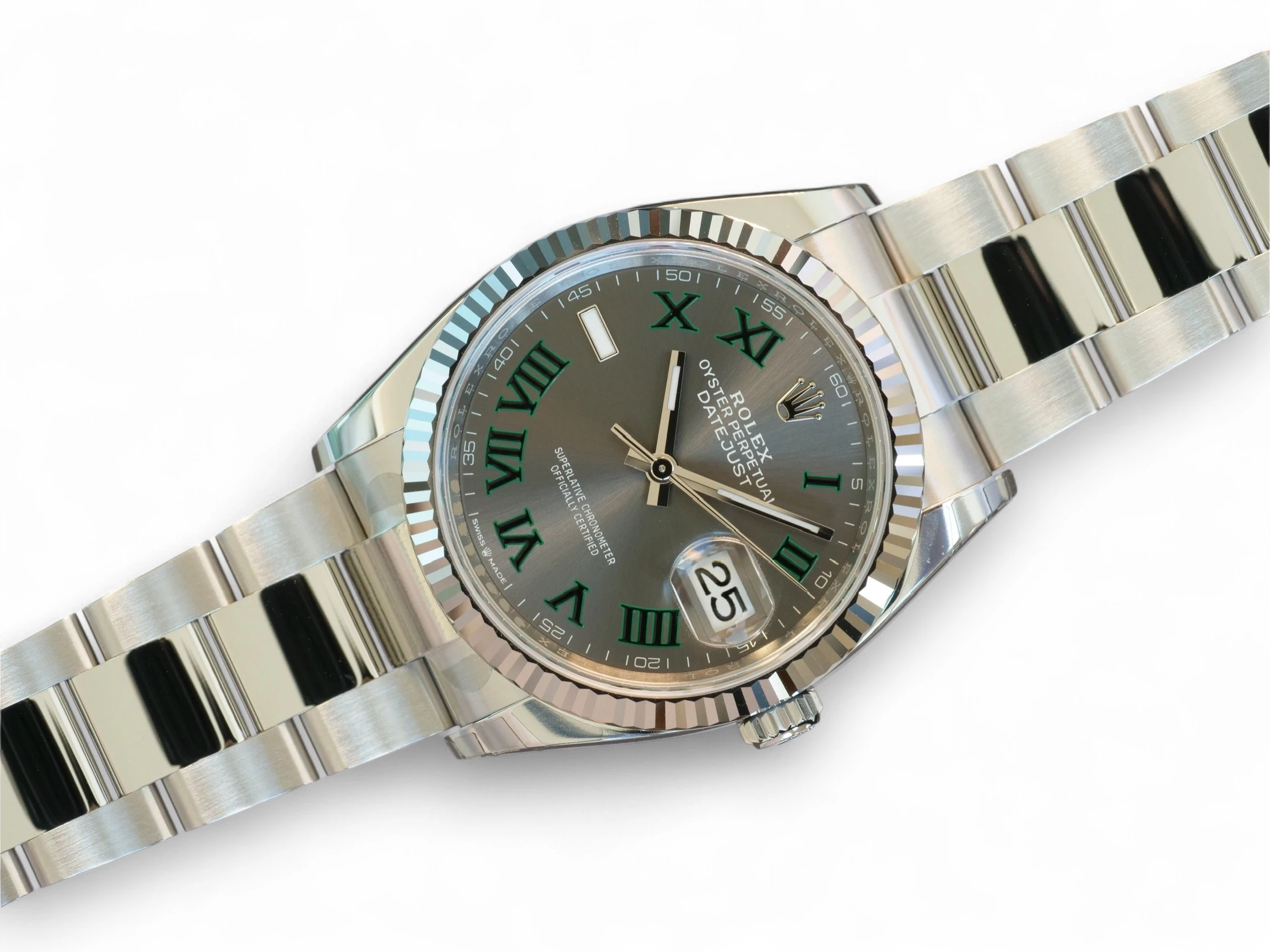 ROLEX Datejust 36 Wimbledon Dial