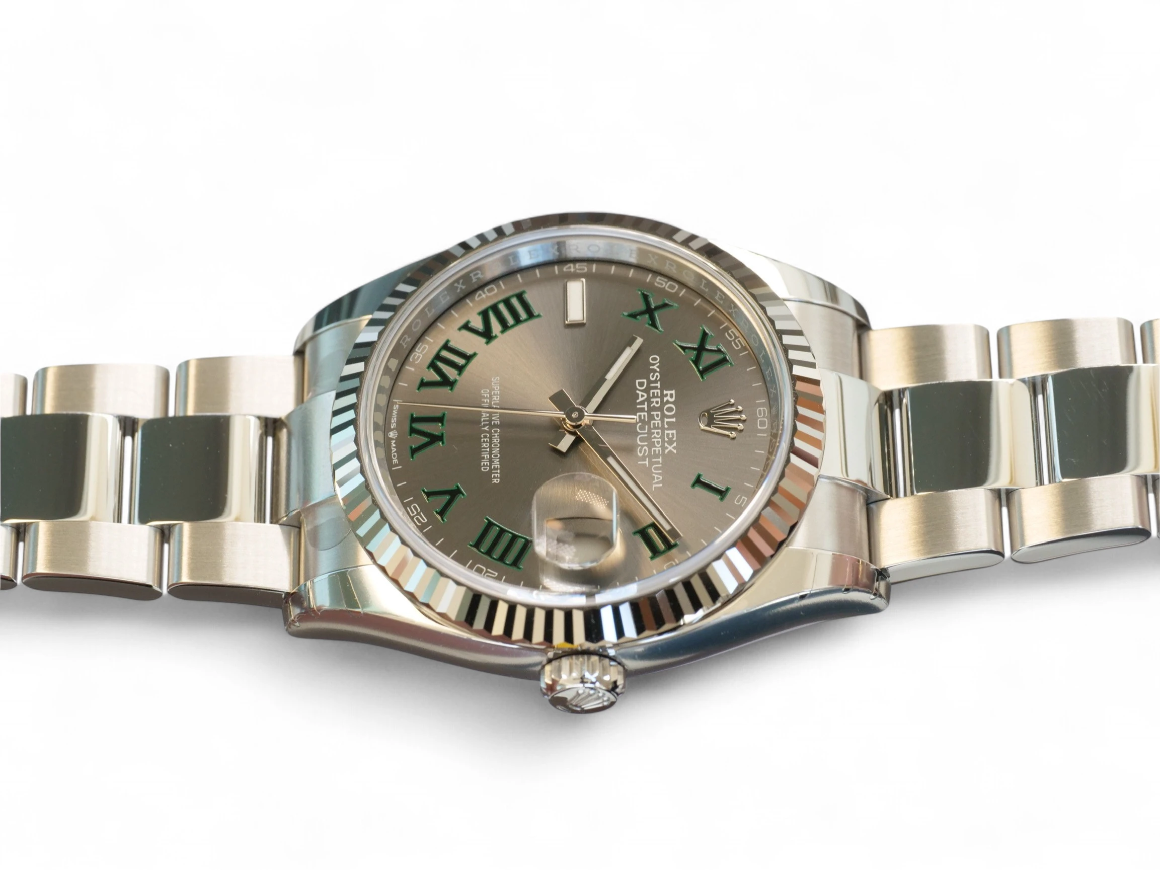 ROLEX Datejust 36 Wimbledon Dial