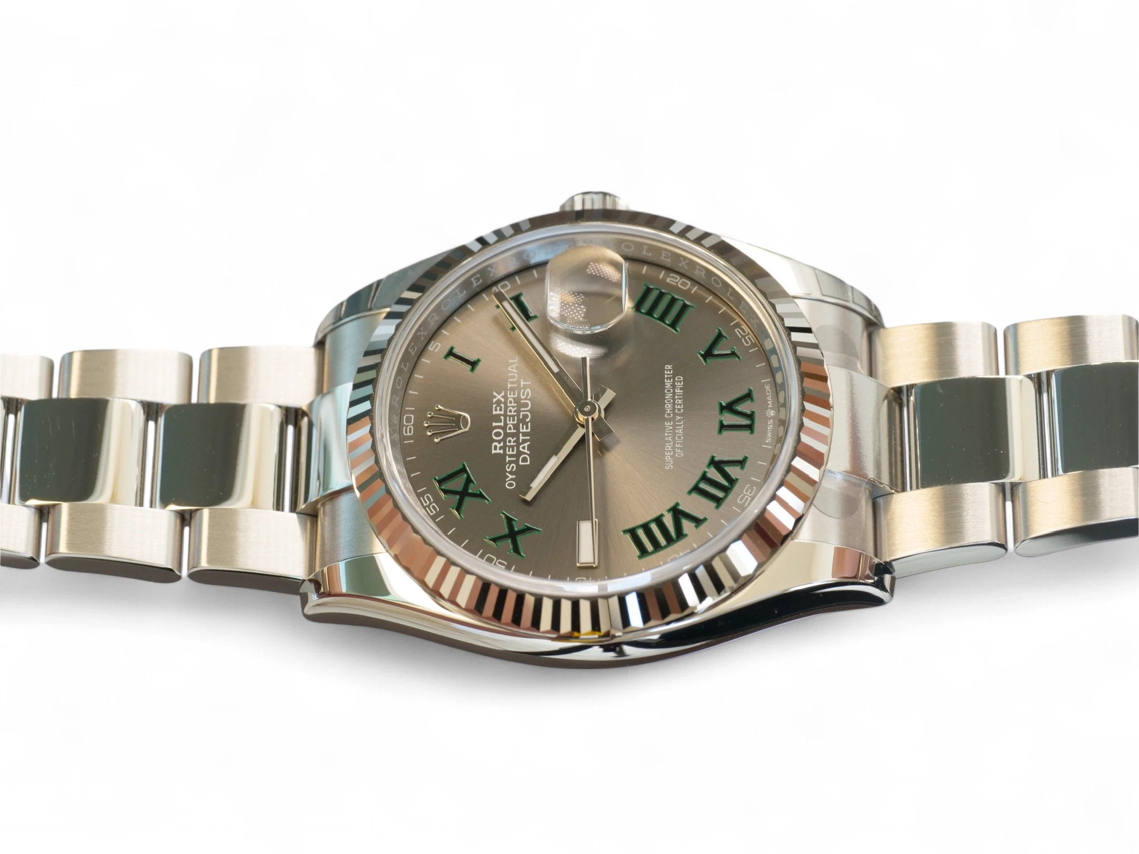 ROLEX Datejust 36 Wimbledon Dial
