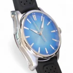 H. Moser & Cie Pioneer Centre Seconds, Arctic Blue Fume Dial
