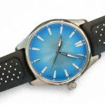 H. Moser & Cie Pioneer Centre Seconds, Arctic Blue Fume Dial