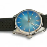 H. Moser & Cie Pioneer Centre Seconds, Arctic Blue Fume Dial