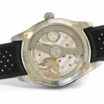 H. Moser & Cie Pioneer Centre Seconds, Arctic Blue Fume Dial backside