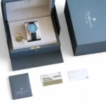 H. Moser & Cie Pioneer Centre Seconds, Arctic Blue Fume Dial