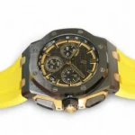 AP ROYAL OAK OFFSHORE 43MM BLACK CERAMIC AND YELLOW GOLD 26420CE for sale