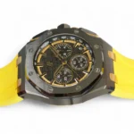 AP ROYAL OAK OFFSHORE 43MM BLACK CERAMIC AND YELLOW GOLD 26420CE for sale