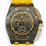 AP ROYAL OAK OFFSHORE 43MM BLACK CERAMIC AND YELLOW GOLD 26420CE