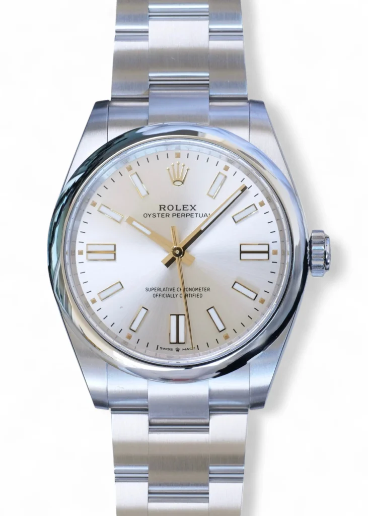 ROLEX OYSTER PERPETUAL 41 SILVER DIAL NEW MODEL 134300