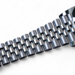 ROLEX DATEJUST 41 SLATE DIAL SMOOTH BEZEL JUBILEE BRACELET 126300