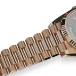 Rolex Day Date 2020 Olive Green Everose Gold Mint Condition Calibre24 full box set with NFC card and hang tag