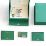 Rolex Oyster Perpetual 41 Med blue Dial 2025 Full box set with papers for sale calibre24