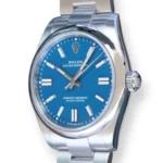 Rolex Oyster Perpetual 41 Med blue Dial 2025 Full box set with papers for sale calibre24