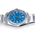 Rolex Oyster Perpetual 41 Med blue Dial 2025 Full box set with papers for sale calibre24