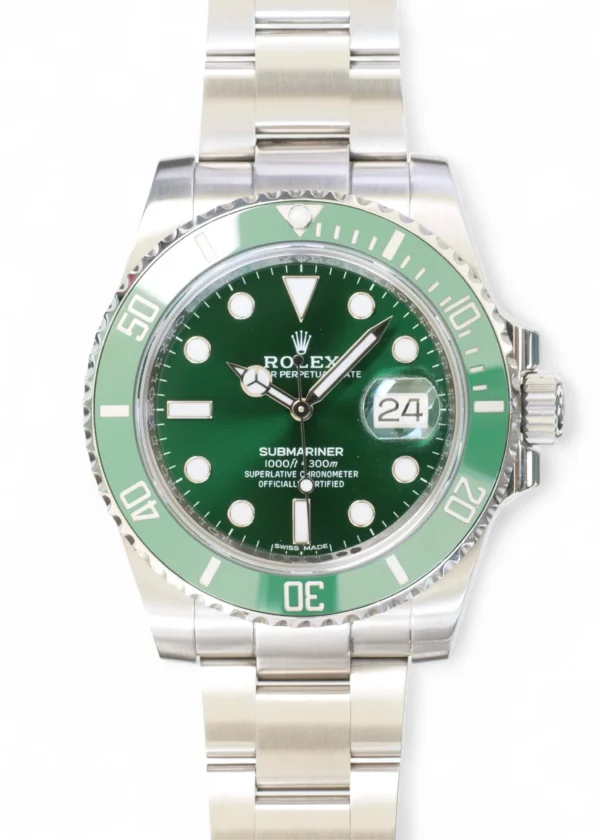 Rolex Submariner Date Hulk 116610LV for sale full box set excellent condition