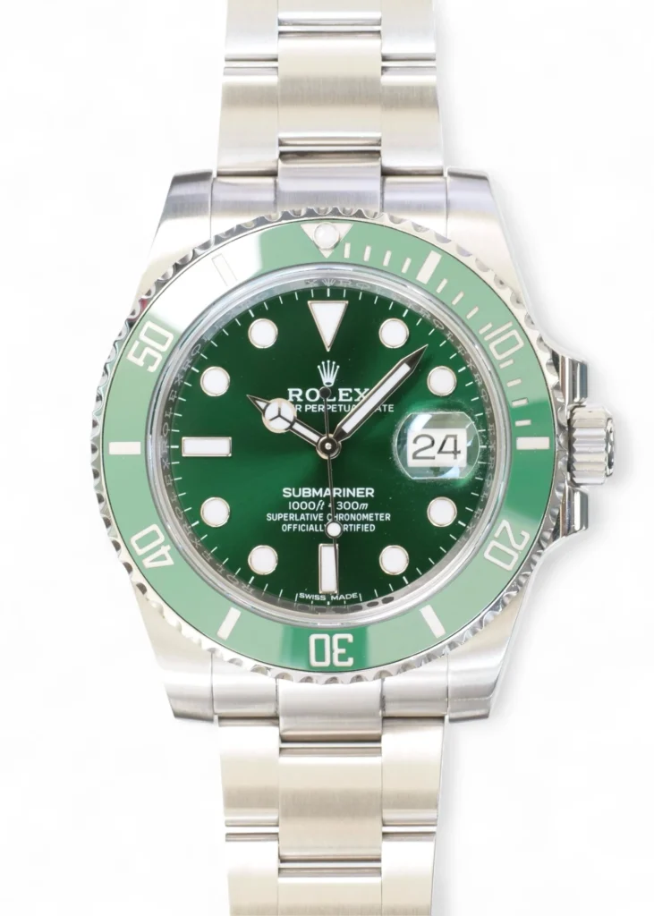 Rolex Submariner Date Hulk 116610LV for sale full box set excellent condition