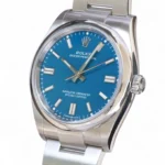 Rolex Oyster Perpetual 36 Med blue 126000 for sale full box setr Brand New calibre24