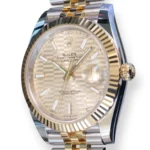 Rolex Datejust 41 golden fluted motif dial