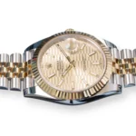 Rolex Datejust 41 golden fluted motif dial