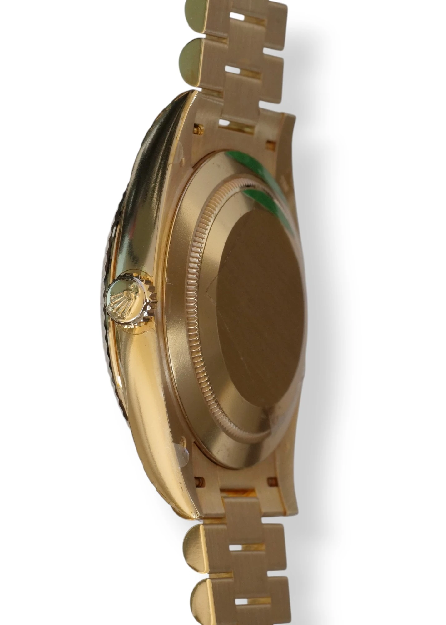 Rolex Day-Date 40 Yellow gold Champagne Dial 2016 unused unworn factory stickered for sale at calibre24.com.au